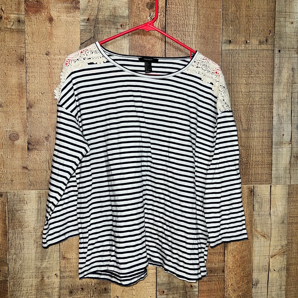 Forever 21 striped tee